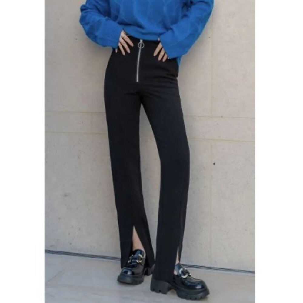 LAST DAY -- Petite Studio NYC Addison Pants - Black NWT